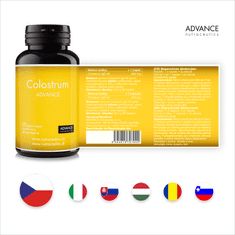 Advance nutraceutics ADVANCE Colostrum 90 kapslí - nejsilnější kolostrum IG 40, 440 mg