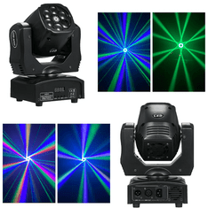 KOLORENO LED otočná hlavice Bee Eye laser 6x15W RGBW