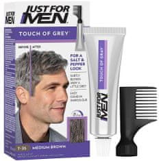 Just For Men T35 – odličovač vlasů pro muže, zajišťuje přirozený vzhled, účinně kryje šediny, 40g
