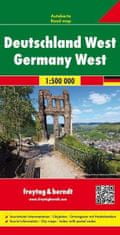 Freytag & Berndt AK 0223 Západní Německo 1:500 000 / automapa + mapa volného času