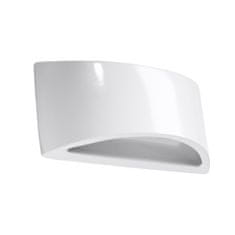 Sollux Lakované nástěnné svítidlo VIXEN bílý lesk 1xG9 40W Sollux Lighting