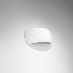 Sollux Lakované nástěnné svítidlo PONTIUS bílý lesk 1xG9 40W Sollux Lighting