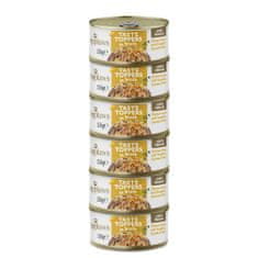 Applaws konzerva Dog Taste Toppers Broth Kuře se zeleninou 6x156g