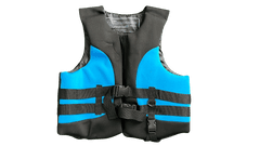 BlackFly Bezpečnostní plovací vesta na vodu PRO neoprenová modrá 3XL