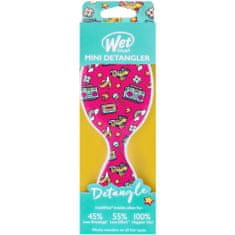 Wet Brush Detangler Happy Hair dětský kartáč, kompaktní a malý ergonomická a pohodlná rukojeť