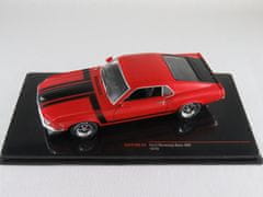 IXO MODELS 1:43 Ford Mustang Boss 302, červená/černá, 1970 - ixo.