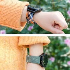 BStrap Elastic Nylon řemínek na Samsung Galaxy Watch 42mm, lime