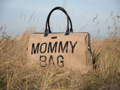 Childhome Přebalovací taška Mommy Bag Raffia Look