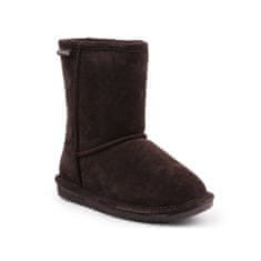 BEARPAW Botičky hnědé 32 EU Emma Youth