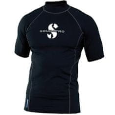 SCUBAPRO pánské tričko RASHGUARD T-FLEX UPF80, černá XL Černá