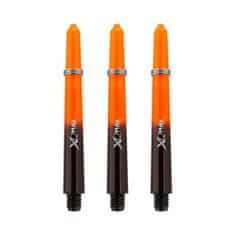 XQMax Darts Násadky Gradient with Logo - medium - black orange