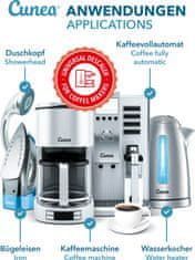 Cunea® Odvápňovač pro kávovary 750 ml kompatibilní s Jura, Delonghi, Bosch, Siemens, Saeco a mnoho dalších.