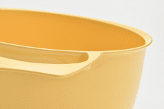 Unilloy UNILLOY Žlutý litinový hrnec 24 cm [US240YE]