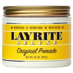 Layrite Original Pomade – vodní pomáda na vlasy, silná fixace vlasů všech délek, dodává pružnost a lesk, 297g