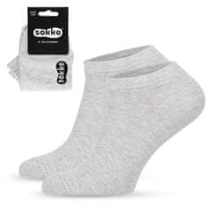 SOKKO Dámské bavlněné ponožky 39-41 - šedé