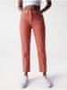 Salsa Collection Růžové dámské zkrácené slim fit džíny Salsa Jeans True 29/28