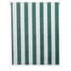 Roleta D52, okenní roleta boční stahovací roleta, 110x160cm ochrana proti slunci zatemnění neprůhledná ~ zelená/bílá