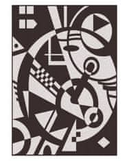 GDmats Designový kusový koberec Geometry od Jindřicha Lípy 120x170