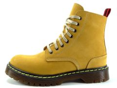 kotníková obuv 13D0110 žlutá 39