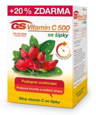 green swan GS GS Vitamin C 500 se šípky 100+20 tablet