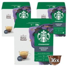 Starbucks by Nescafé Dolce Gusto Espresso Roast, 3 balení