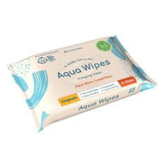 Aqua Wipes BIO Aloe Vera 100% rozložitelné ubrousky, 99% vody, 12ks