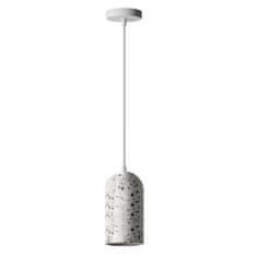 Toolight Betonová závěsná stropní lampa APP996-1CP B WHITE