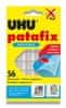 UHU Montážní guma Patafix Clear transparentní, 56 ks