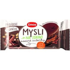 EMCO Ysli ovesné sušenky čokoládové polomáčené 60g