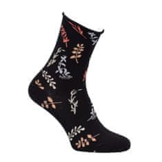 Zdravé Ponožky  dámské zdravotní vzorované ruličkové ponožky 1192123 3-pack, 35-38