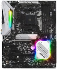 ASRock B450 Steel Legend / AMD B450 / AM4 / 4x DDR4 DIMM / HDMI / DP / M.2 / USB-C / ATX