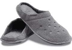 Crocs Classic Slippers Unisex, 36-37 EU, M4W6, Bačkory, Pantofle, Charcoal/Charcoal, Šedá, 203600-00Q