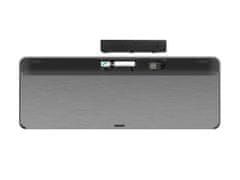 Natec Bezdrátová klávesnice s touch padem pro Smart TV Turbot, hliníkové tělo