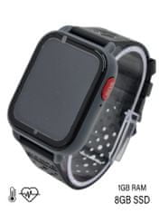 Klarion Dětské černé 4G smart hodinky KLT7-2024 8GB s GPS