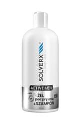 SOLVERX Solverx Active Men 2W1 sprchový gel a šampon 400 ml