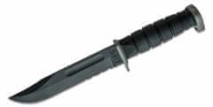 KA-BAR® KB-1282 EXTREME bojový užitkový nůž 18 cm, černá, Kraton, pouzdro Kydex
