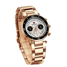 REWARD Elegantní zlaté hodinky pro ženy - model 6 s dárkem ZDARMA