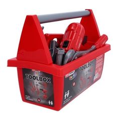 KS Tools Dětská sada nářadí - AKU šroubovák, kladivo, pila, klíče, 19 dílů v přepravce - KS TOOLS