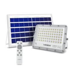 VIDEX LED solární reflektor + dálkové ovládání | 1000 lm