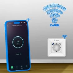 Tellur WiFi Smart Wall Plug, 3600W, 16A, PD20W, USB 18W, bílá (TR0128)