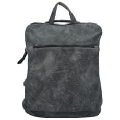 Urban Style Praktický dámský koženkový kabelko/batůžek Reyes, šedá