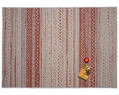 Spoltex Kusový koberec Star 19112-85 red – na ven i na doma 120x170