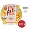 LoveMade Bio Kuřecí curry s rýží od 6 měsíců 3ks