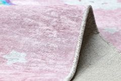 Dywany Łuszczów Dětský kusový koberec Junior 52063.802 Rainbow pink 80x150