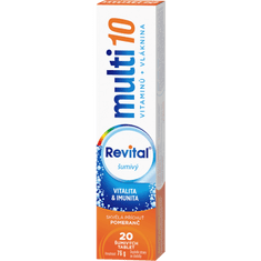 Revital Multivitamín, 20 tablet Příchutě: Malina