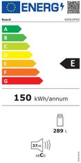 Bosch vestavná chladnička KIF81PFE0