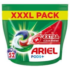 Ariel + kapsle na praní Extra Clean 52 ks