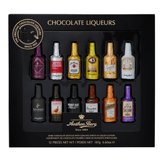 Anthon Berg - Chocolate Liqueurs 1 x 187g (čokoládové likérové lahvičky 10ks)