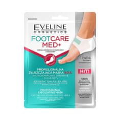Eveline Cosmetics foot care med+ profesionální exfoliační maska ??na paty 1 pár