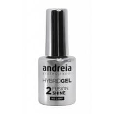 Andreia Lak na nehty Hybrid Gel vrchní vrstva - krok 2 pro lesk, 10,5ml